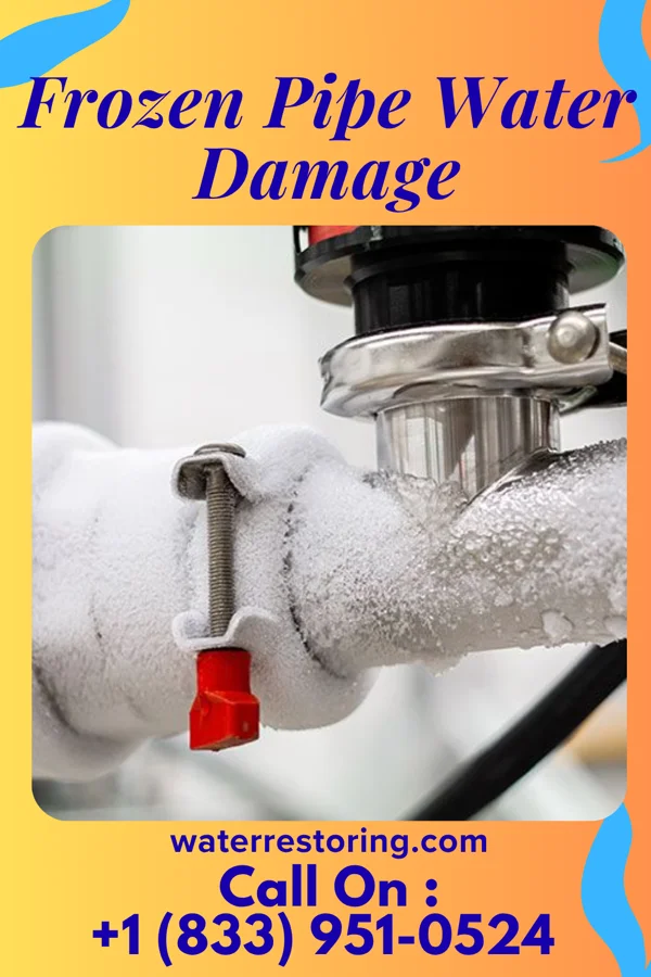 Frozen Pipe Water Damage in Glen Campbell, PA